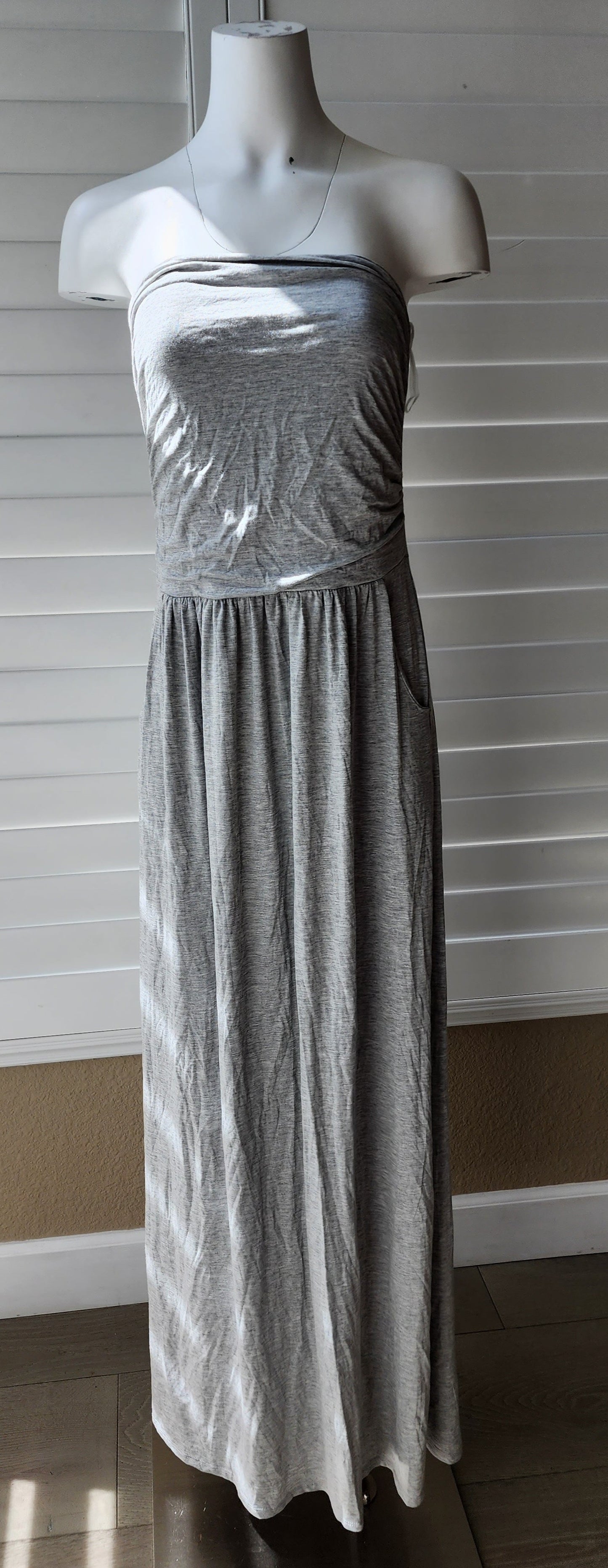 Rosalie A Strapless Maxi Dress