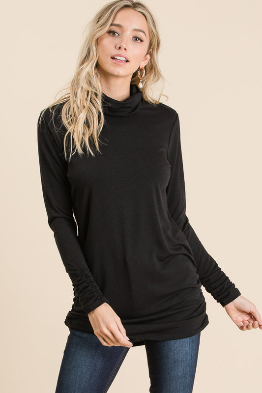 Luna A Turtle Neck Top