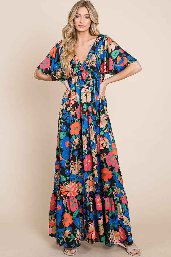 Autumn A Maxi Dress